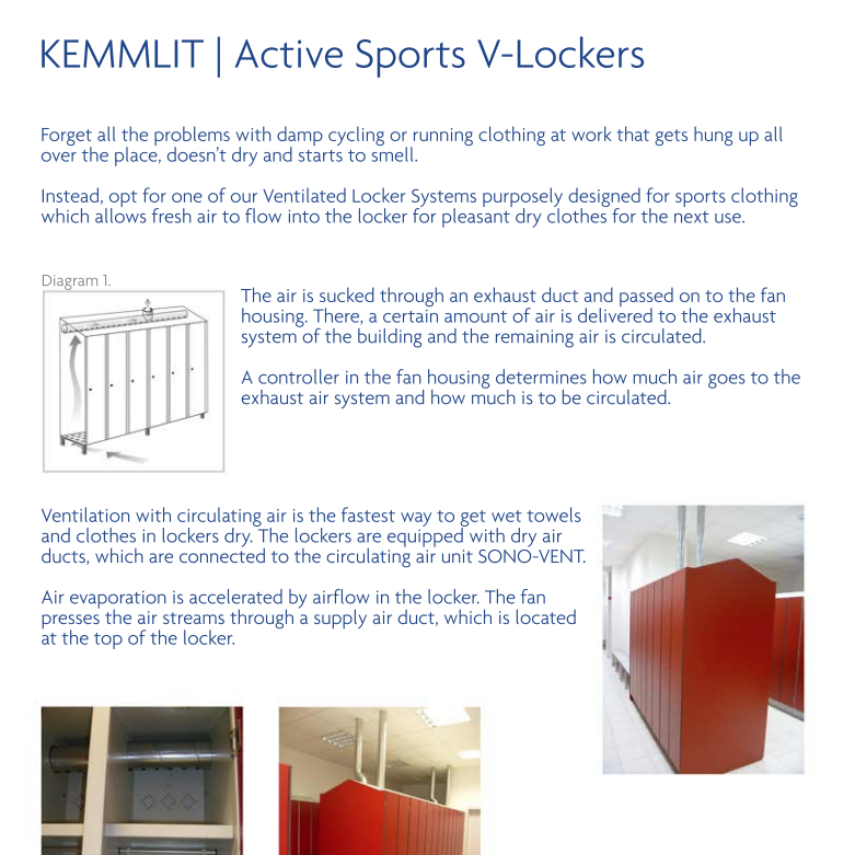 KEMMLIT Sports Lockers