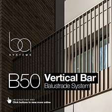 B50 Vertical Bar Balustrade