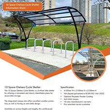 10 Space Chelsea Cycle Shelter Information Sheet