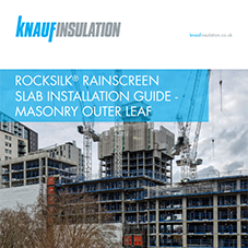 Knauf Insulation Rocksilk® RainScreen Slab Installation Guide - Masonry Outer Leaf