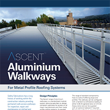 Aluminium Walkway for BUOS and Composite Roofing Datasheet