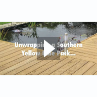 Unwrapping Southern Yellow Pine Deck Boards Video