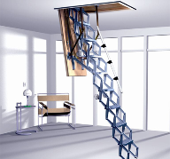 The Supreme stairway from Premier Loft Ladders