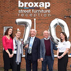 Broxap celebrate 70 years in business