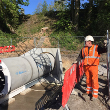 Concrete jacking pipes for Cumbrian flood alleviation scheme