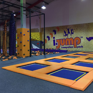 Norbord’s SterlingOSB Zero covers the walls at i-Jump, Mansfield