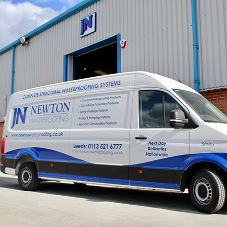 Nationwide, Next-Day Product Deliveries on Newton Vans