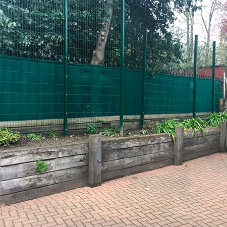 100 Meters of Perimeter Fencing Installed by Shaw Security