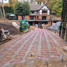 Heated Driveway for Private Residence, Greater London