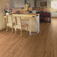 Polyflor Flexible Floor Tiles/Sheets: residential and commercial Country Oak Kitchen