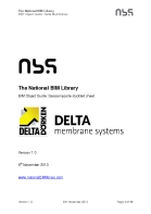 BIM Object Guide: Delta Membranes