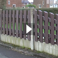 Recycled Plastic Fencing - A Housing Association Case Study